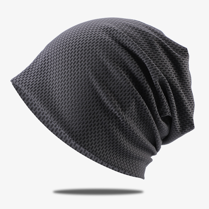 Skull Cap Helmet Liner - หมวกวิ่งตาข่ายระบายอากาศสำหรับผู้ชาย แห้งเร็ว ซับเหงื่อ หมวกกีฬาแบบสกัลแคป น้ำหนักเบา ใช้เป็นซับในหมวกกันน็อคสำหรับปั่นจักรยาน