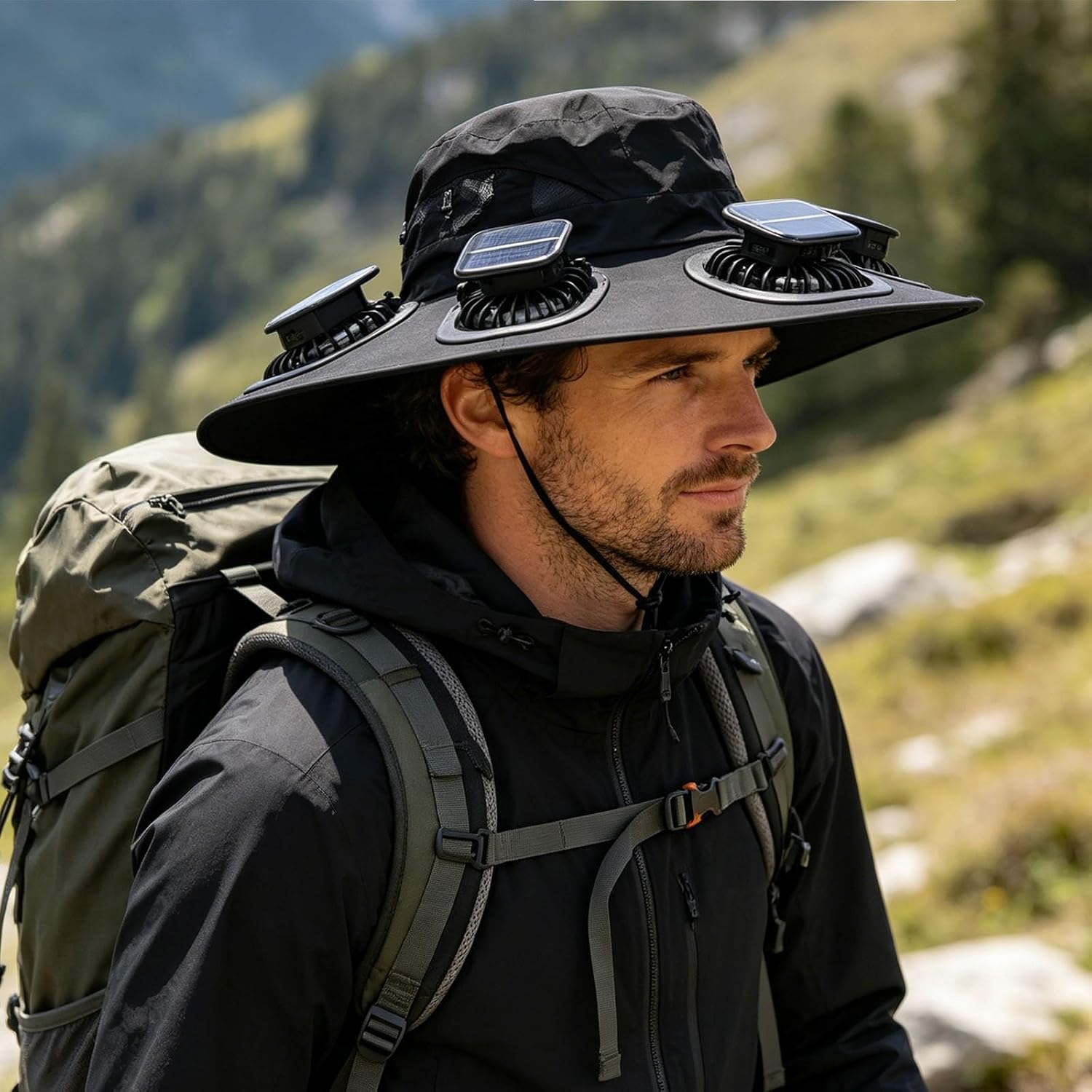หมวกพัดลมพลังงานแสงอาทิตย์ 6 ใ - Visor Sun Hat บทวิจารณ์และราคา