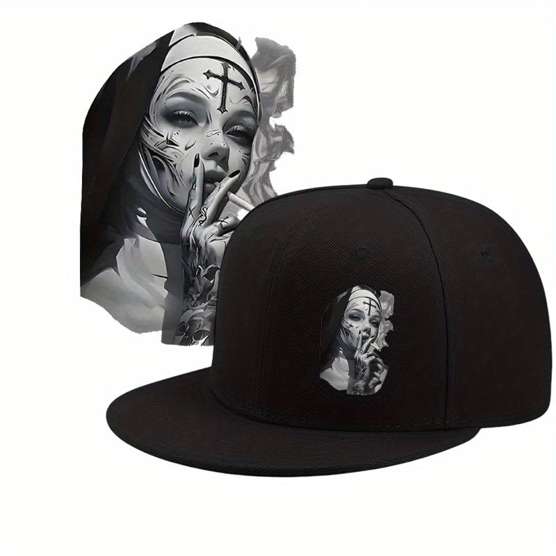 หมวกเบสบอลทรงแบนแฟชั่น ปรับขนา - Snapback Hat Flat บทวิจารณ์และราคา