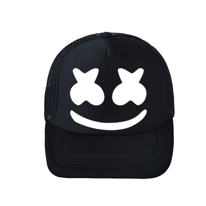 DJ Hip Pop หมวก Marshmello คอส - Trucker Cap Mesh บทวิจารณ์และราคา