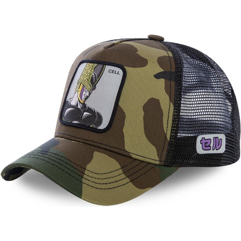 หมวกแก๊ป goku ปักลายดราก้อนบอล - Trucker Cap Mesh บทวิจารณ์และราคา